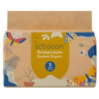 Eco Boom Bamboo Baby Nappies S (3-8Kg)